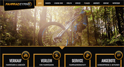 Desktop Screenshot of fahrradhaus-eyring.de